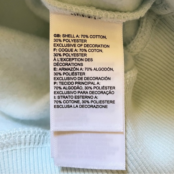 The North Face Women’s Snowy Mountain Hoodie In Ice Blue - Picture 3 of 5